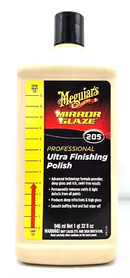 Meguiar's Mirror Glaze 205 Professional Ultra Finishing Polish 1 Qt NEW • $28.99