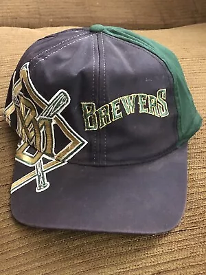 Vintage 1980’s Milwaukee Brewers “Twins Enterprise” Brand Snap Back Hat • $49.99