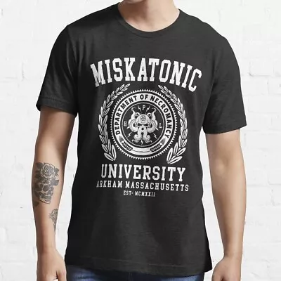 Cthulu And Lovecraft Miskatonic University Vintage T-shirt Size S-5XL • $22.99