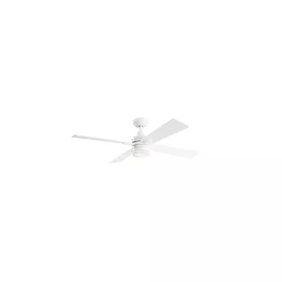 Kichler Lighting 330140WH Lija 52 Inch White Ceiling Fan • $314.95