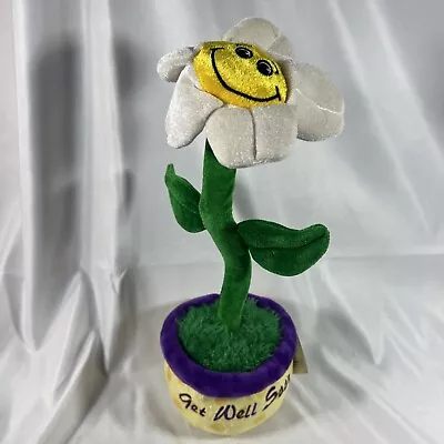 Musical Dancing Daisy Get Well Soon 17”  Plush Flower Statue You Are My Sunshine • $25
