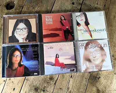 Nana Mouskouri CD Album Bundle X6: The Magic Of Romance Alone Return To Love • £19.95