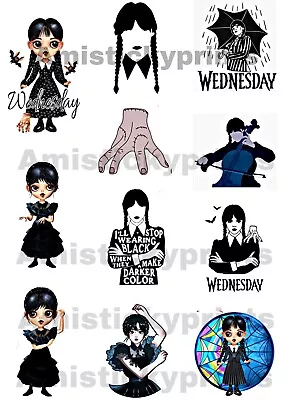 Wednesday Addams Stickers The Addams Family  • £3.60