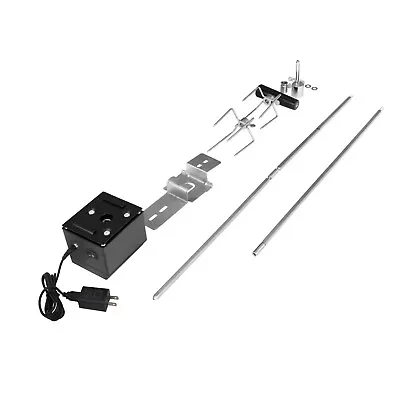 Royal Gourmet Universal Grill Rotisserie Kit 36 /50  Spit Rod Electric Motor • $54.99