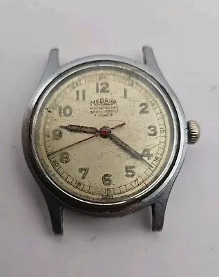 Vintage Mens Medana Military Style Watch For Repairs • $39