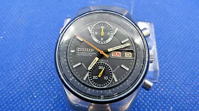 Citizen VINTAGE   Automatic  CHRONOGRAPH 4-901045 TA WRIST Watch CITIZEN BRACELE • $499