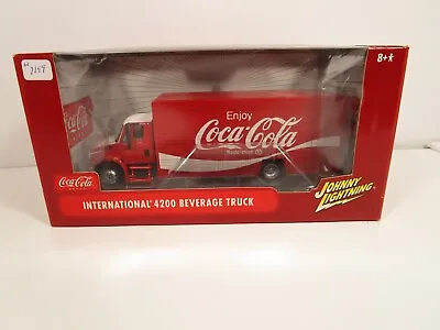 Johnny Lightning 1/43 Not 1/24 Coca-cola International 4200 Beverage Truck • $69.99