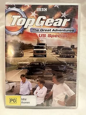 TOP GEAR The Great Adventures US Special Region 4 DVD Brand New Sealed Free Post • $10