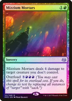 Mizzium Mortars FOIL Modern Masters 2017 PLD Red Rare MAGIC MTG CARD ABUGames • $2.75