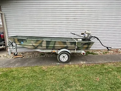 Duck Hunting Boat With Mud Motor • $4500