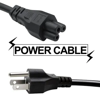 6ft 3 Prong AC Power Cord Cable For HP Dell ASUS Sony Laptop Replacement • $5.99