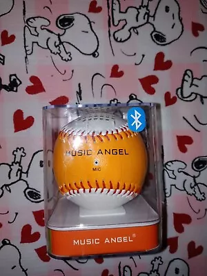 Music Angel Portable Wireless Bluetooth Speaker Baseball Realistic League Ball  • $19.99