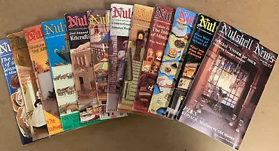 Nutshell News Magazine -  For The Complete Miniatures Hobbyist  - 12 Issues 1989 • $21.25