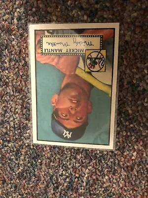 1952 Topps Mikey Mantle Not Graded! • $12000