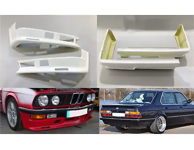 Split Front & Rear Bumper Spoiler Apron Valance Lip (Fits BMW E28 Pfeba Alpina) • $399