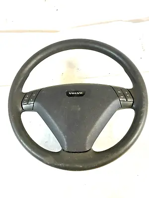 2001-2002 Oem Volvo S60 Dark Gray Complete Steering Wheel With Radio And Cruise • $125