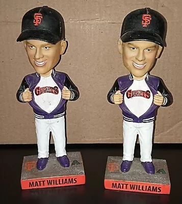 2 Matt Williams Baseball Bobblehead Figures Giants Diamondbacks MLB No Box Loose • $15