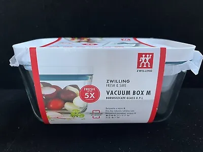 ZWILLING Fresh & Save Vacuum Box M Airtight Food Storage Container .9 L ~ New • $17.99