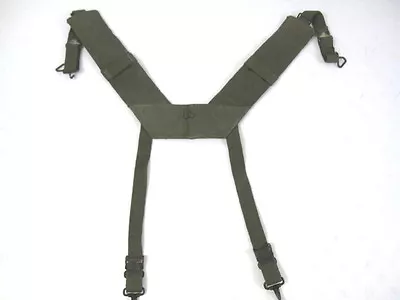 Vietnam USMC US Army M1956 H-Pattern Field Suspenders - Size Reg - MINT Unissued • $24.99