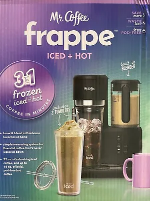 Mr. Coffee Single Serve Frappe And Iced Coffee Maker With Blender BOX DAMAGE • $94.95
