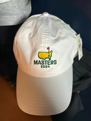 2024 Masters Golf White Logo Cap Hat Augusta National New W/tags • $59.99