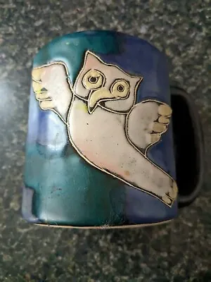 Mara Stoneware Mug Butterfly And Owl • $14.40