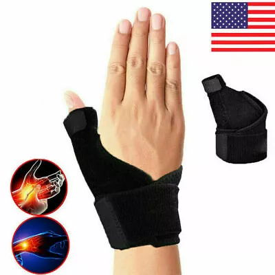 Medical Thumb Wrist Support Brace Carpal Tunnel Sprain Arthritis Left Right Hand • $4.98