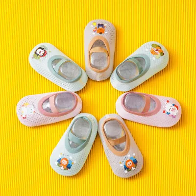 £6.99 • Buy Girls Baby Boys Toddler House Slippers Cotton Socks Shoes  Anti-Slip Breathable