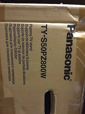 Panasonic Ty-s50pz800w New Plasma Tv Cabinet Stand • £175