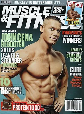 Muscle & Fitness September 2019 John Cena • $8.99