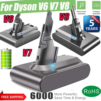 £25.99 • Buy 9000mAh Battery For Dyson V6 V8 Animal V7 BATTERY SV10 SV12 SV05 SV06 FLUFFY UK