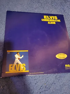 Elvis Presley  Commemorative Album Limited Color Vinyl Vinyl Is Mint • $35