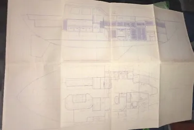 Model Ship Boat Plans Tayana 42 Yacht Plans Only 3/4  = 1' Scale 2 Pages • $7.10