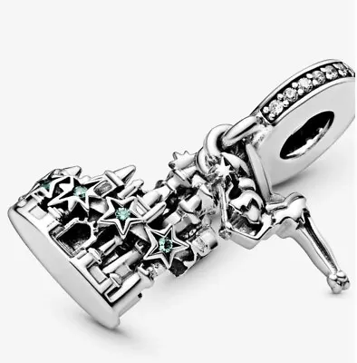 PANDORA Castle Of Magical Dreams Tinkerbell Silver Charm - 798856C01 • £23.82