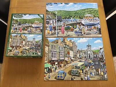 Falcon 2 X 500 Pieces -Jigsaw Puzzles Bowness & Keswick. Both Complete. • £4