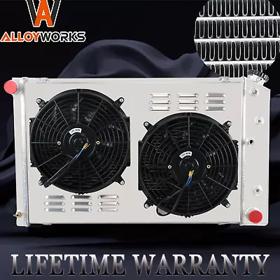 4 Row Radiator Shroud Fan For 78-1988 G-Body Monte Carlo El Camino Regal Cutlass • $252.99