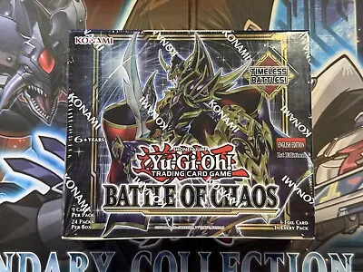 Yu-Gi-Oh! TCG - Battle Of Chaos - 1st Edition Sealed Booster Box/Pack • £21.31