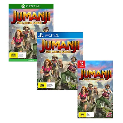 $68 • Buy Jumanji The Video Game Family Kids PS4 Playstation 4 Nintendo Switch XBOX One