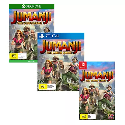 $45 • Buy Jumanji The Video Game Family Kids PS4 Playstation 4 Nintendo Switch XBOX One