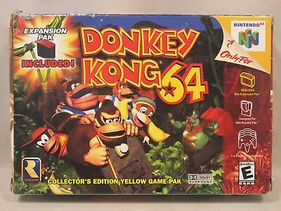 Donkey Kong 64 (Nintendo 64 | N64) Authentic BOX ONLY • $54.99