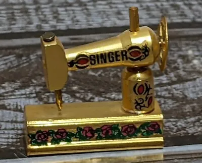 Miniature Singer Sewing Machine Dollhouse Accessory • $15.99