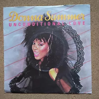 DONNA SUMMER - Unconditional Love -  7  Vinyl Single - 1983 • £1.60