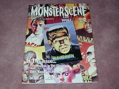 MONSTERSCENE Magazine # 4 Universal Monsters • $18