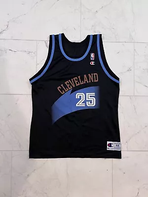 Vintage Cleveland Cavaliers Mark Price #25 Champion Jersey Made In USA Sz 44 • $110