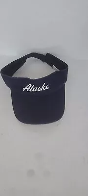 Alaska Adjustable Strapback Visor Made In Katchikan AL Blue • $9.98