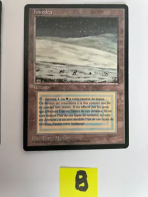 MTG Magic The Gathering Revised Edition FBB French Tundra Dual Land • $1050