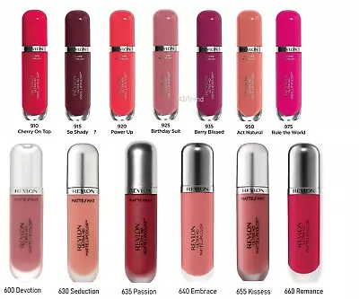 Revlon Ultra HD Matte Lip Color And High Shine Lip Polish -Choose Your Shade- • £5.89