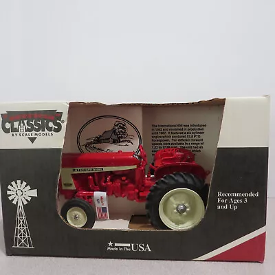 Scale Models IH 606 Tractor Spec Ed  Signed Made USA  1/16 IH-FG-ZSM1017-B • $35