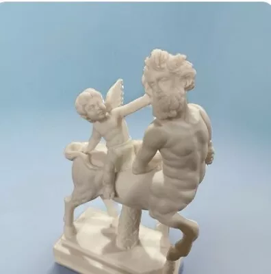 $68.19 • Buy Centaur & Cupid Mythology Greek Roman Cast Marble Statue Sculpture Copy 9 Inches