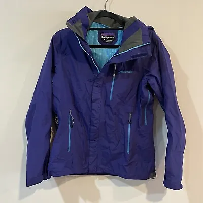 Patagonia Women's Piolet Winter Ski Jacket Gore-Tex Medium Blue Butterfly • $135